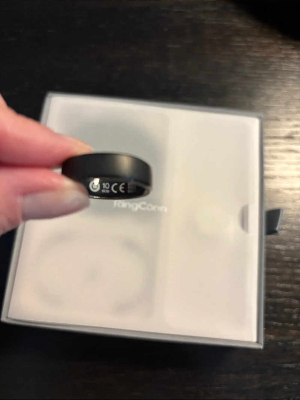 Gen 3 Smart Ring - Matte Black Size 10